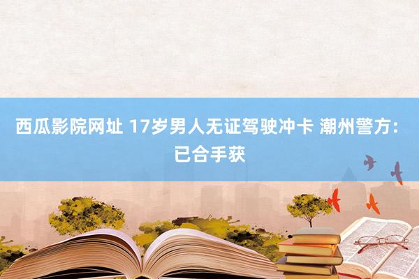 西瓜影院网址 17岁男人无证驾驶冲卡 潮州警方: 已合手获